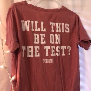 Victoria’s Secret pink tee shirt